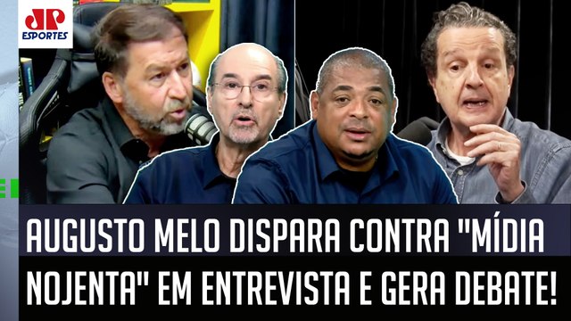 Augusto Melo REBATE Juca Kfouri, DETONA MÍDIA NOJENTA e faz REVELAÇÃO sobre o Corinthians!