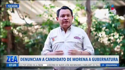 Denuncian al candidato de Morena a la gubernatura de Yucatán