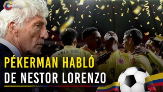 Pékerman manifiesta su felicidad por el proceso de la Selección Colombia