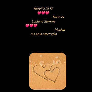 BRIVIDI DI TE ❤️❤️❤️ Testo di Luciano Somma Musica di Fabio Martoglio
