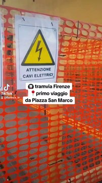 Tramvia Firenze, il primo viaggio sulla nuova linea