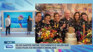 Silvio Santos define testamento e valor que cada filha receberá