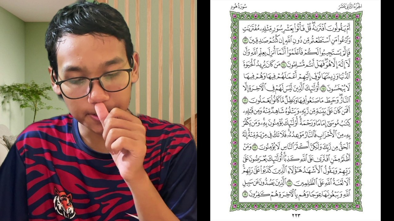 Ngaji Dengan Wan - Imran ms 223 Hud 13 - 19 سورة هود - video Dailymotion