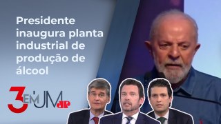 Lula participa de evento em SP e fala sobre etanol de 2ª geração; comentaristas avaliam