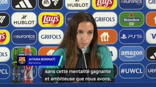 Barcelone - Bonmatí a confiance en la mentalité de son équipe face à “un grand adversaire