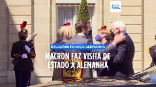 Macron vai à Alemanha na primeira visita de Estado de um presidente francês em 24 anos