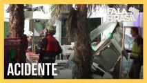Desabamento de restaurante na Espanha deixa quatro mortos e dezenas de feridos