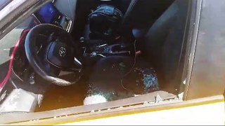 Un motorista ataca a varios taxistas en Barcelona