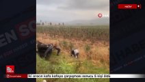 Hatay’da feci kaza: 5 ölü, 2 ağır yaralı