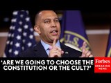 Hakeem Jeffries Accuses Republicans Of Trying To 'Silence' Jim McGovern
