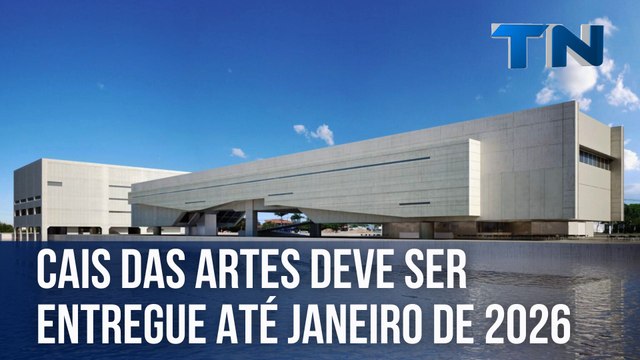 Cais das Artes deve ser entregue até janeiro de 2026