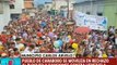Carabobo | Habitantes del mcpio. Carlos Arvelo marchan en respaldo al Pdte. Nicolás Maduro