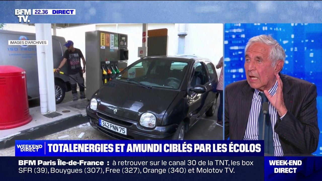 Manifestation écologiste: "Cibler Total, c'est se tromper de cible. La production de Total, c'est 1% de la production mondiale de pétrole", affirme Jean-Louis Schilansky (ancien président de l'UFIP)