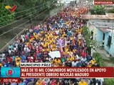 Portuguesa | Habitantes del mcpio. Páez marchan en respaldo al candidato del pueblo Nicolás Maduro