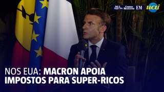 Presidente francês apoia imposto para super-ricos proposto por Lula