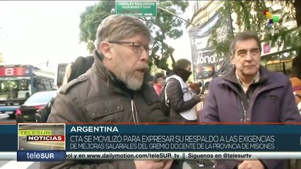 Download Video: ¡Argentina unida! CTA se une a movilizaciones de docentes por mejoras salariales