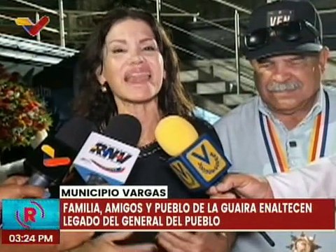 Pueblo del edo. La Guaira enaltecen el legado inquebrantable del G/J Jorge Luis García Carneiro