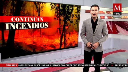 Скачать видео: Continúan los esfuerzos para sofocar los incendios forestales en Oaxaca