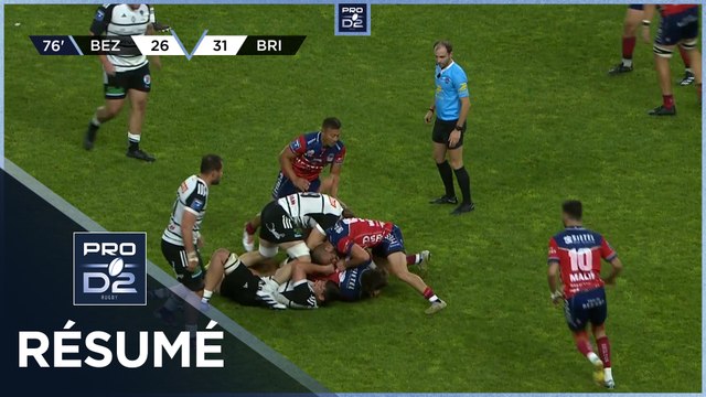 PRO D2 Saison 2023-2024 - Barrages – Résumé AS Béziers Hérault – CA Brive