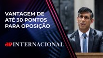 Rishi Sunak faz aposta arriscada com eleições no Reino Unido | JP INTERNACIONAL