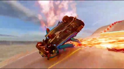 Wave Road Against Vehicles #13 - BeamNG drive