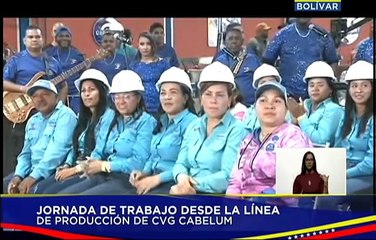Pdte. Nicolás Maduro lidera jornada de trabajo dedicada a la economía desde la CVG Cabelum