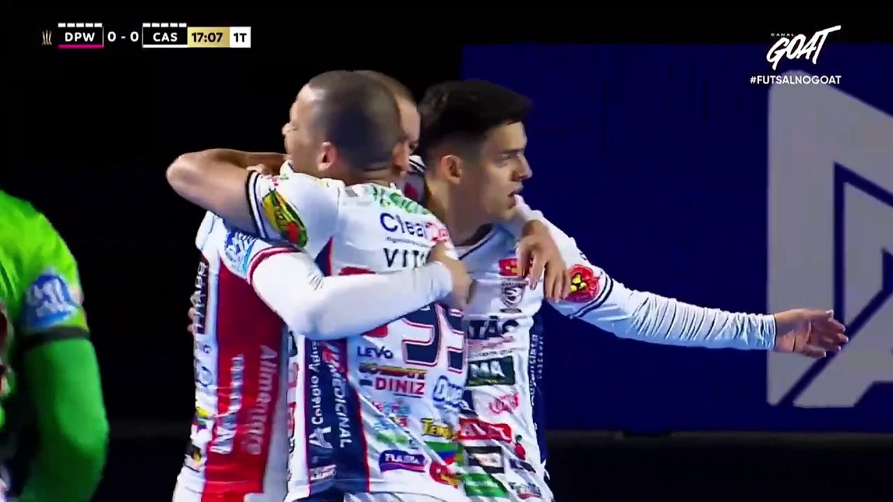Cascavel Futsal vence o Panta Walon por 2 a 0 e aguarda sua posição final na Libertadores