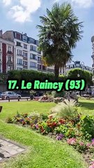 Top 20 des meilleures villes de France selon les français