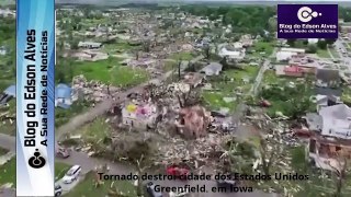 Tornado destrói cidade dos Estados Unidos