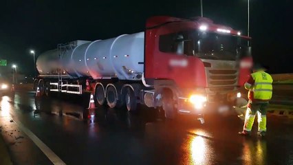 Caminhão com defeito gera tumulto no Trevo Cataratas