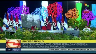 Pdte. Daniel Ortega condenó la campaña de guerra del imperialismo contra China
