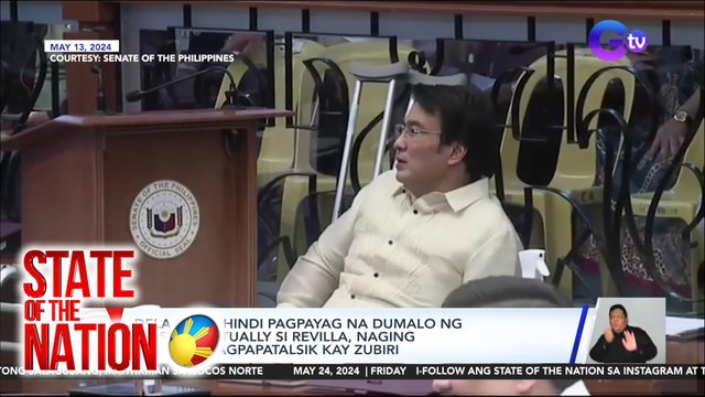 Dela Rosa - Hindi pagpayag na dumalo ng session virtually si Revilla, naging mitsa ng pagpapatalsik kay Zubiri | SONA