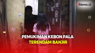 Hujan Deras, Banjir Rendam Ratusan Rumah di Kebon Pala