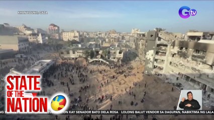 World court, inutusan ang Israel na itigil ang pag-atake ng militar nila sa Gaza | SONA
