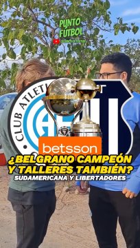 ¿Belgrano gana la Copa Sudamericana pero Talleres gana la Copa Libertadores?