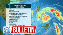 Nakataas pa rin ang signal no. 1 sa ilang bahagi ng bansa dahil sa Bagyong #AghonPH | GMA Integrated News Bulletin