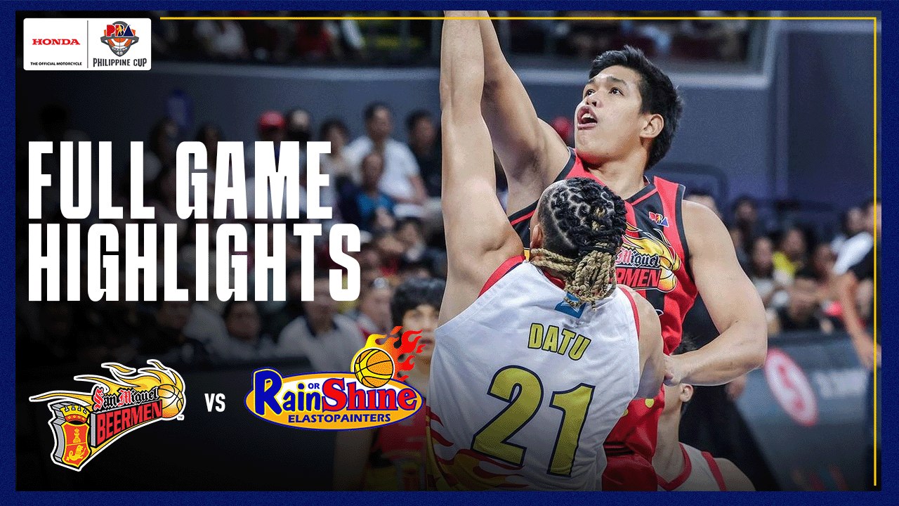 PBA Game Highlights: San Miguel completes sweep of Rair or Shine