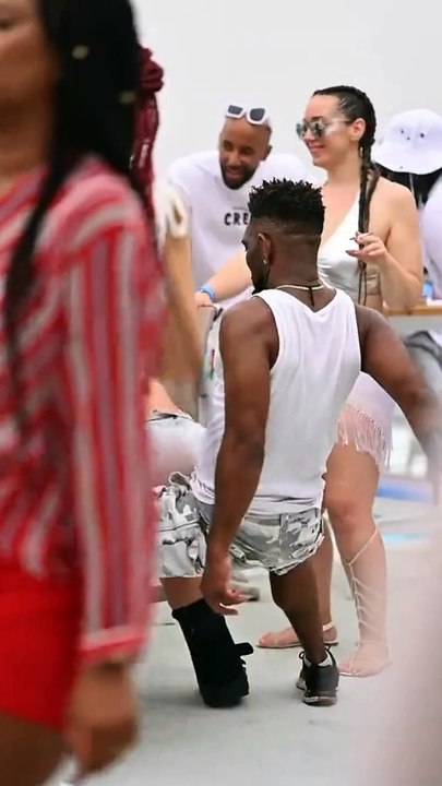 The Moment Couple Demonstrated Their Romantic Dance At A Birthday Party