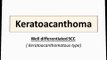 Keratoacanthoma and associated Syndromes. (1)