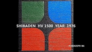 SHIBADEN  HV 1500 COLOR TV CAMERA  1974 Monotube  1