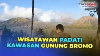 Libur Panjang, Kawasan Gunung Bromo Ramai Dipadati Wisatawan