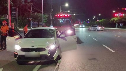 무단횡단하던 30대 보행자 승용차에 치여 사망 / YTN