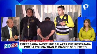 Danilo Guevara sobre rescate de Jackeline Salazar: 