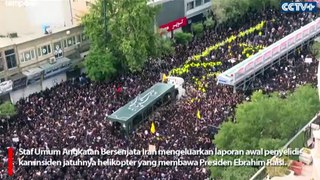 Iran Rilis Laporan Awal Penyelidikan Jatuhnya Helikopter Presiden Tidak Ada Tembakan