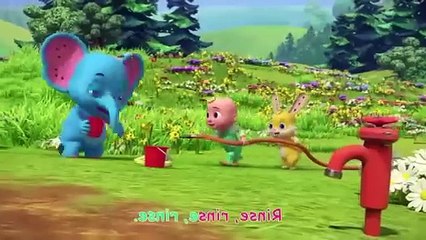 Bus Wash Song | CoComelon Animal Time Nursery Rhymes & Stories for kids