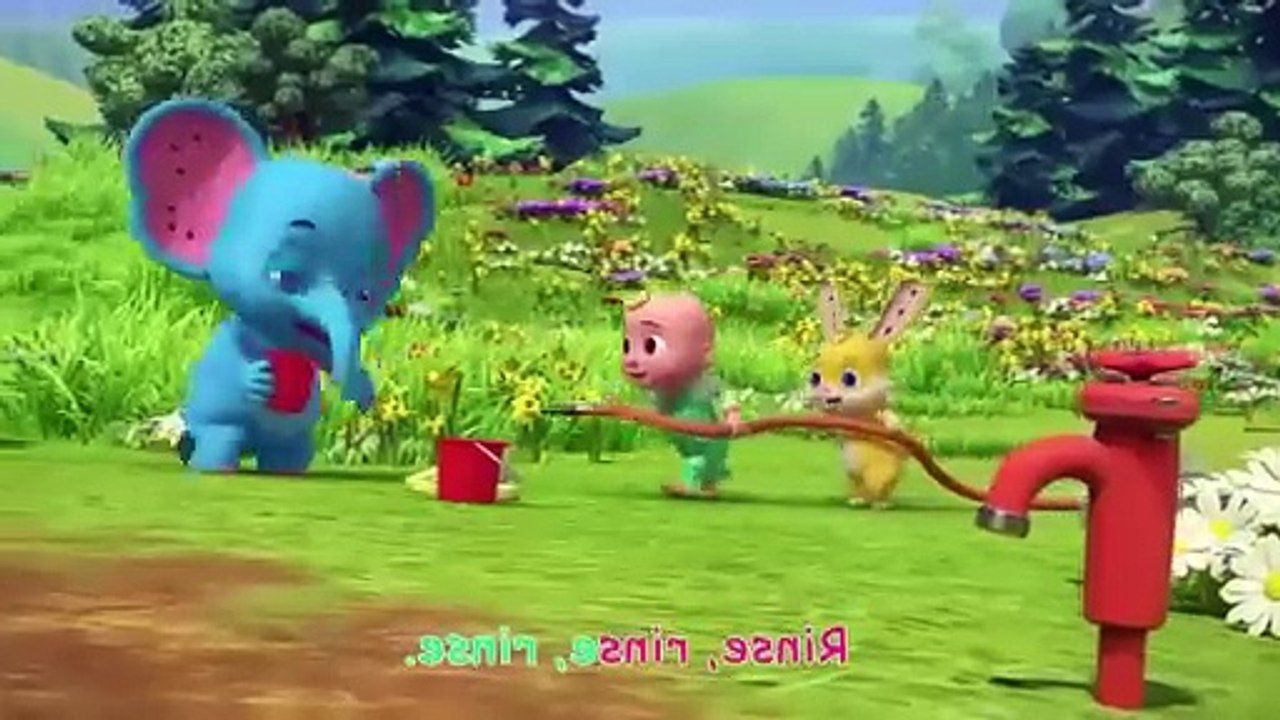 Bus Wash Song | CoComelon Animal Time Nursery Rhymes & Stories for kids
