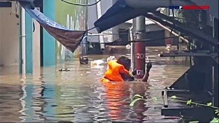 Kebon Pala Terendam Banjir Setinggi 2 Meter, Sudah 5 Jam Tak Kunjung Surut