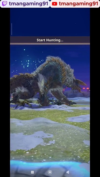 Monster Hunter Now-Zinogre Urgent Quest Intro