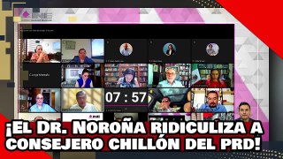 ¡VEAN! ¡Dr. Noroña ridiculiza a narkonsejero del muerto PRD por Chillar que les falta presupuesto!