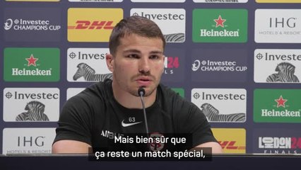 Toulouse - Dupont : “Un match spécial, dans une enceinte spéciale, dans un contexte spécial”